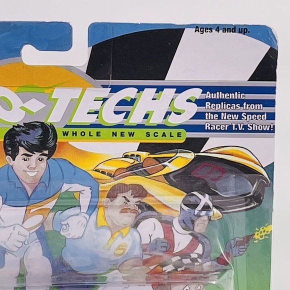 Speed Racer Micro Techs Set #4 Mach 5 Mobile 5 Cab Mobile 5 Trailer NEW - Picture 3 of 12